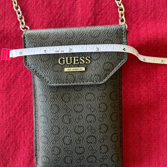 GUESS Black Crossbody Phone Bag - Picture 5 of 5